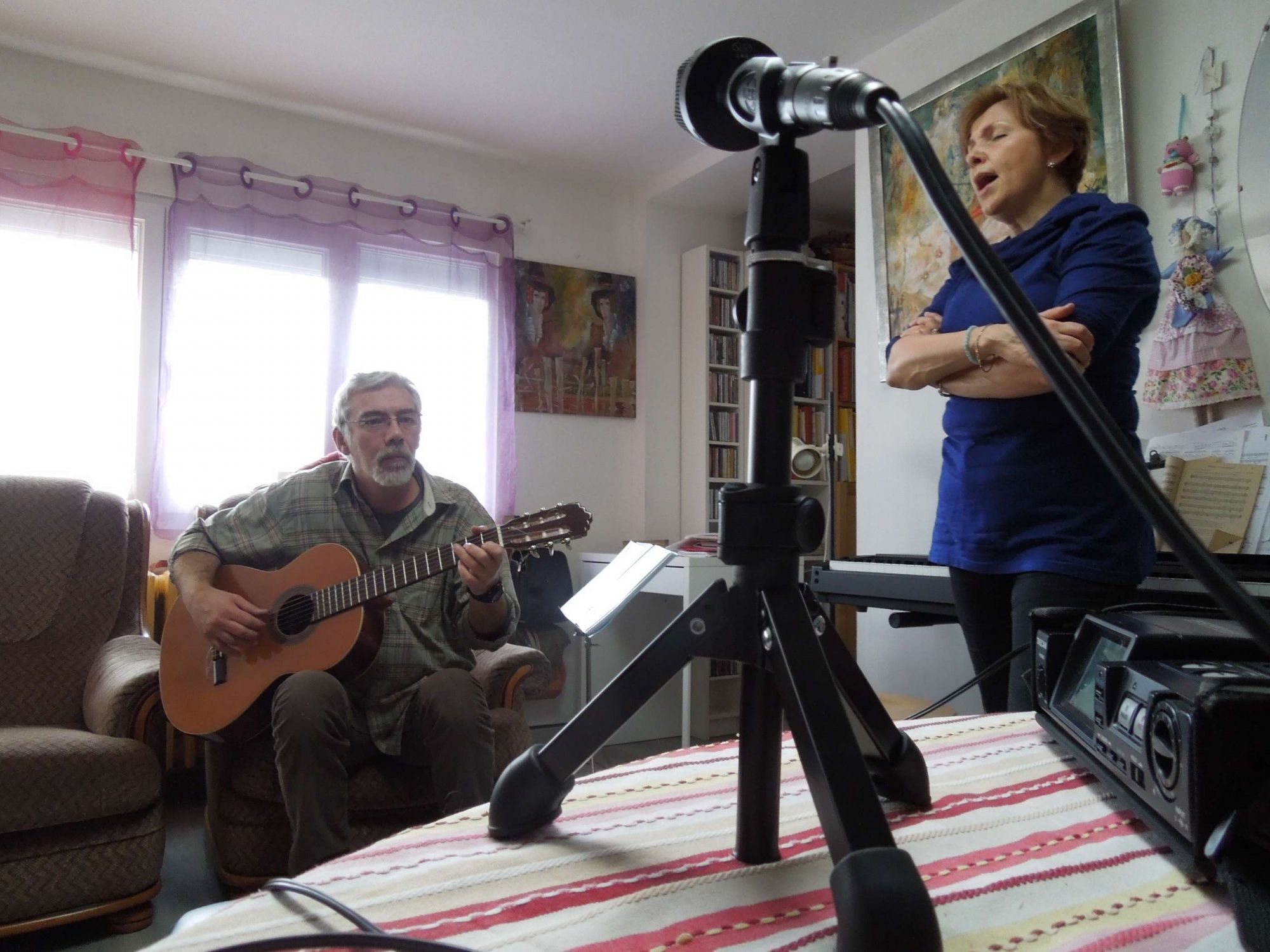 À la rencontre de Serge et Natalia Tziganov, musiciens russes