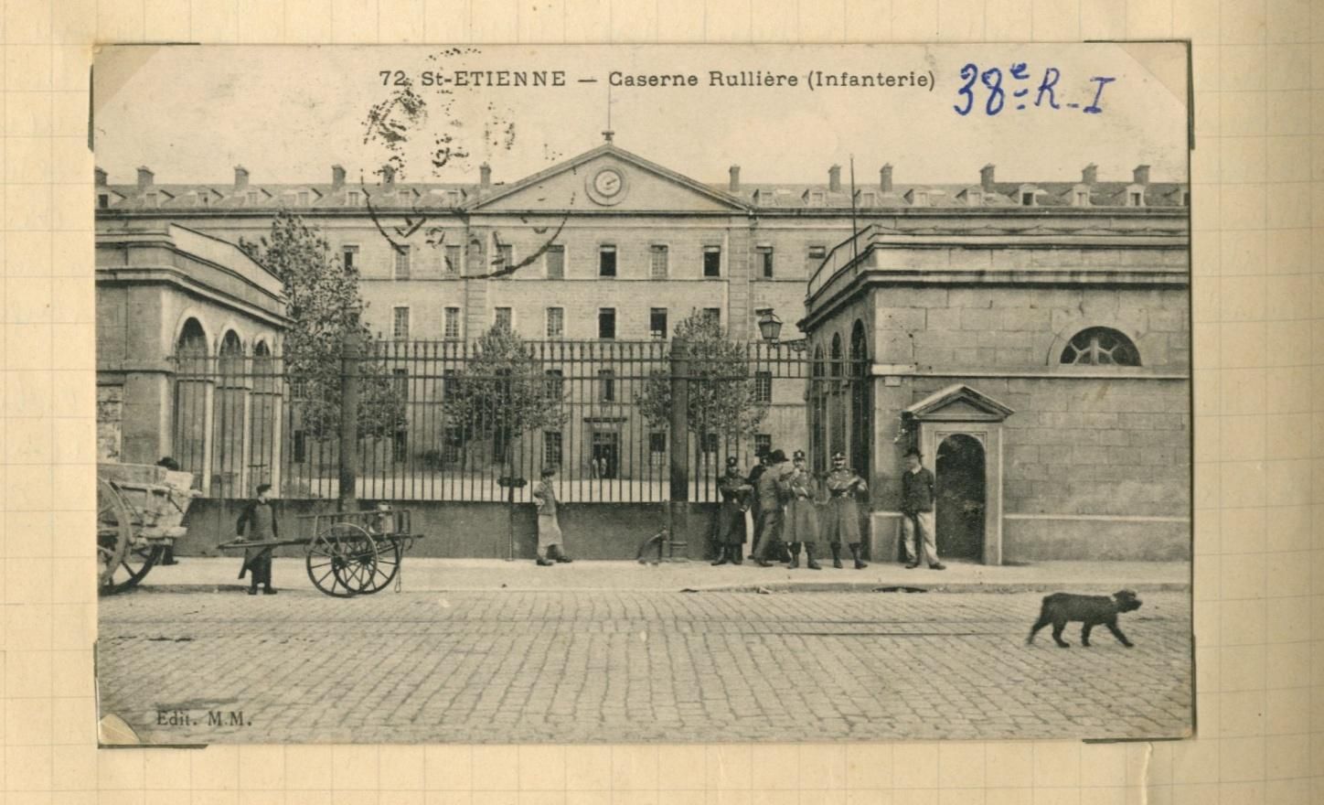 De la caserne de Saint-Etienne aux portes de l'Orient