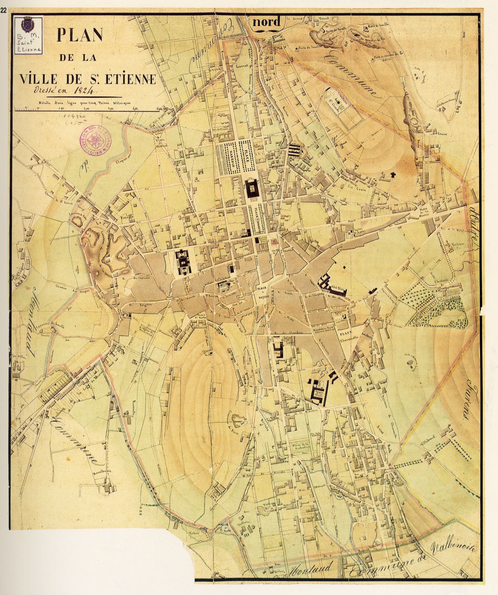 L'histoire administrative de Saint-Étienne 
