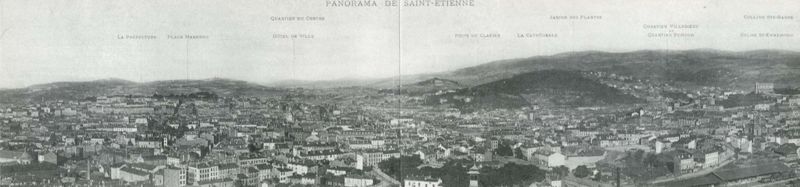 Panorama de Saint-Étienne